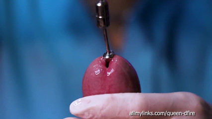 DominaFireOfficial: Edging & Sounding by Sadistic Nurse Dominafire