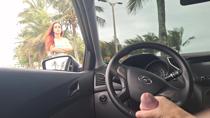 ksalnovinhos: Riskanter handjob für ein hottie am strand