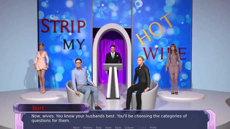 Dirty GamesXxX: Strip My Hot Wife, Live TV Show Where Husband's Strip...