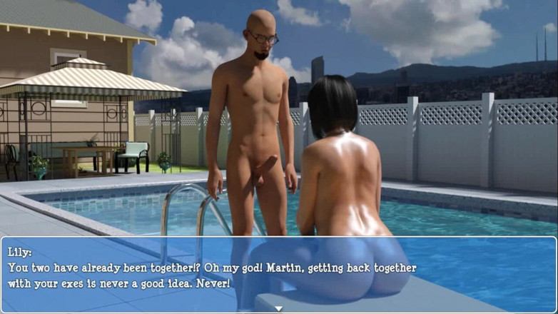 Dirty GamesXxX: Lily of the Valley: nadržený chlap a jeho paní, hanjdob...