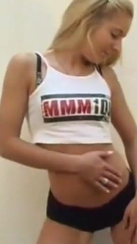 Maria-angel: Hot Teen Blonde Maria Angel Removing Clothes