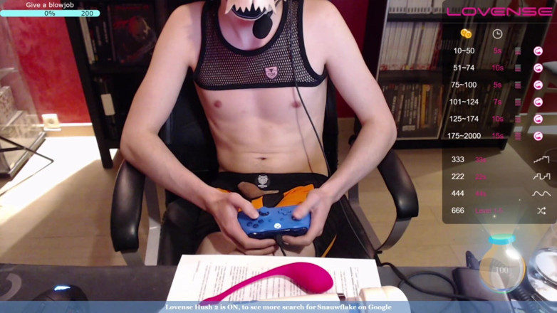 Snauwflake: Snauwflake развлекается на Chaturbate - часть 8