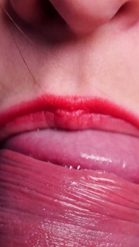 Anya's Asmr Oral Fantasy: Extreme Macro Boquete, Bridle Play & Heavy Cumshot