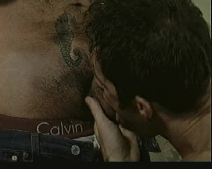 90s Gay VIntage Rough: Dos chicos calientes intercambian mamadas profundas # 7