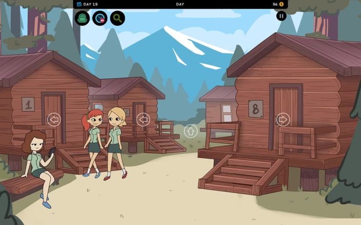 LoveSkySan69Real: Лагерь в Пайнвуде [v2.6.0], часть 6, геймплей от LoveskySan69