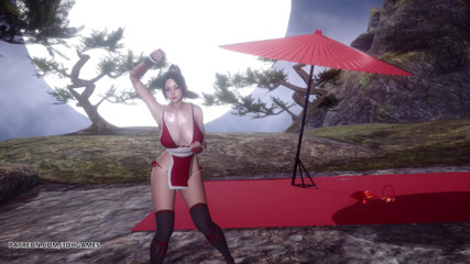 3D-Hentai Games: [MMD] холодна вода mai shiranui сексуальний стриптиз 4k 60fps doa