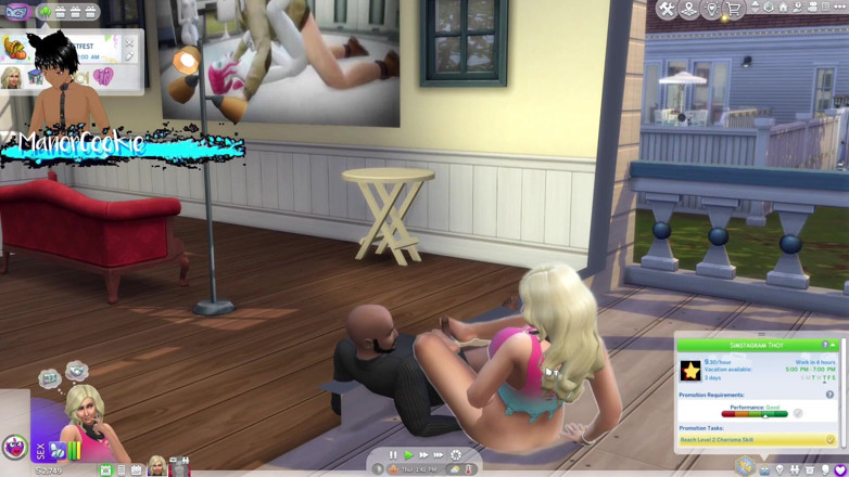 Manor Cookie: Sims 4 modded whicked whims - bazı yeni animasyonlar var ve çok sikişiyorlar!