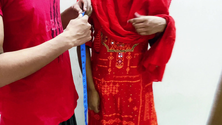 Bdsex24: Bengali Bavhi nóng bỏng bị đụ bởi thợ may váy
