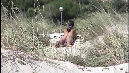 Beachbitches: Pervert chaser on beach