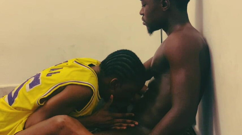 Horny Africans: Follada sudorosa del gueto