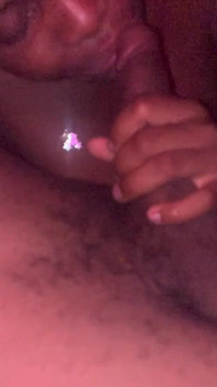 Hot Ebony Teen Sucking Dick Sloppy Blowjob Close up