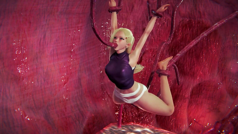Waifu club 3D: Ino encontrou coisas estranhas em uma caverna
