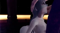 Wraith Ward: Hayalet Kız Gırtlağına Kadar Alıyor 3D Porn | Faphouse