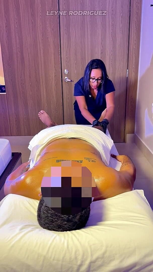 Sensual Manual Massage POV - Big Built Amateur Guy Happy Ending (Leyne rodriguez)