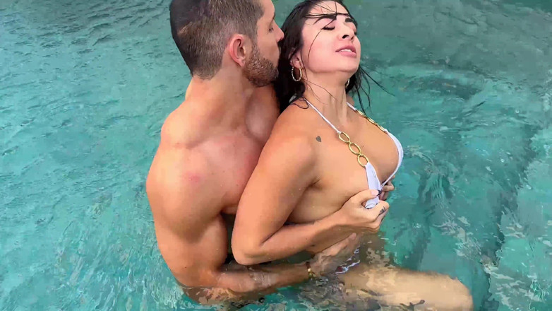 Duncan Saint: Hete seks in de sauna met Silvana Lee