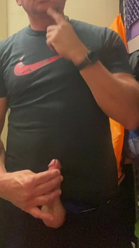 Horny Jockdad87 Busts Another Load Between Classes