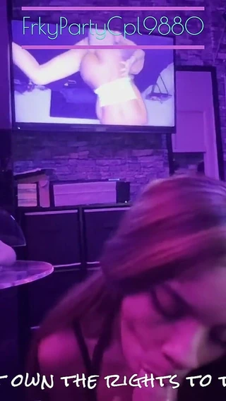 FrkyPartyCpl9880: Nadia Giving Head in the Office While I Was Watching...