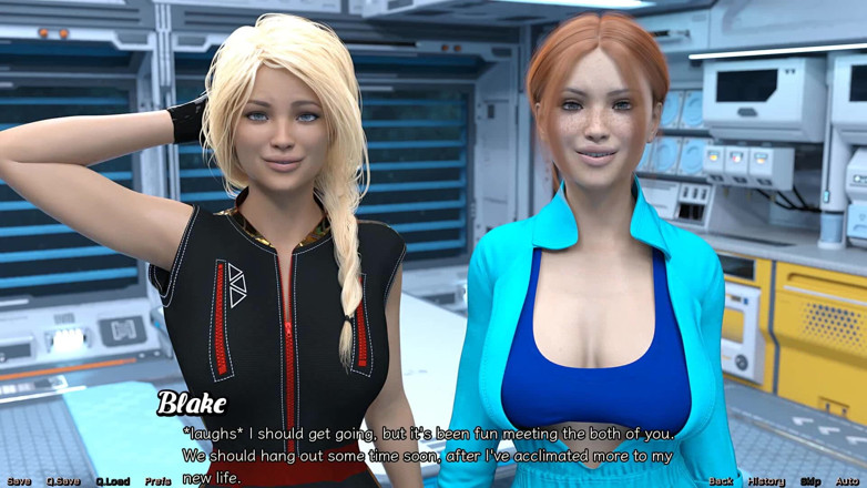 Dirty GamesXxX: Stranded In Space: meet the girls. Ep.2