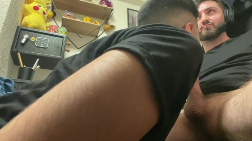 Sucking My Friend's Beatuful Dick Till He Cum (Nenes gaymers)