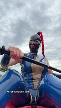 Kayaking in Latex Was Fun!