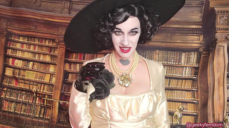 Geeky Femdom: Lady Dimitrescu World Wide JOI