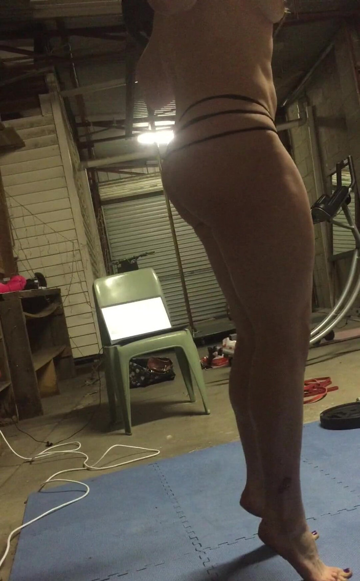 Michellexm: Černé tanga