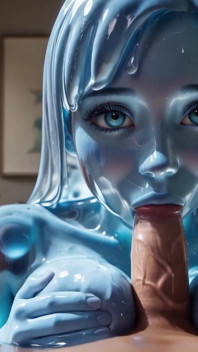 Vana Water Shapeshifter Gelina - Domácí setkání POV - Generování Ai