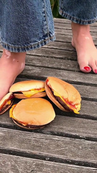 Crushing Hamburgers