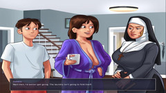 Joystick Cinema: Summertime saga (pt 24) - यह नन सेक्सुअल डिवाइंट है - Mia Route