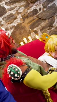 Sky Pierce as Princess Peach Takes Bowser’s Big Black Cock - Super Mario Porn Cosplay Parody