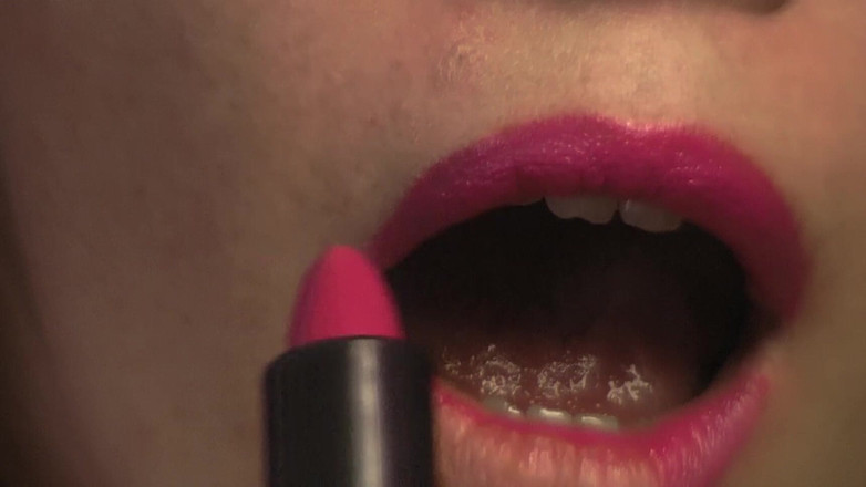 Evangelines Fetish: Gincu merah jambu dan arahan melancap