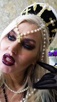 Dominação feminina Dark Domination (Fantasia de Halloween)