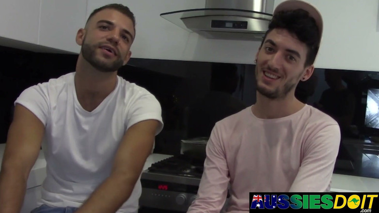 AussiesDoIt: Xavier และ Lewis ชาวออสเตรเลียเงี่ยนเอาใจควยของกันและกัน
