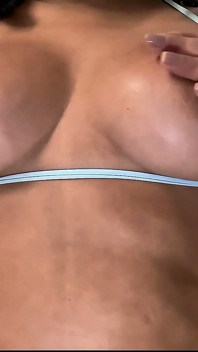 Brazilian Brunette with Luscious and Tanned Seducing
