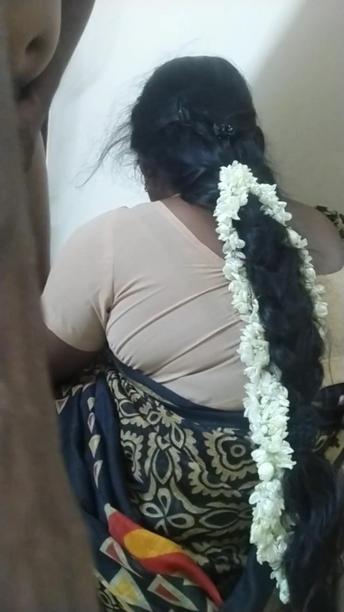 Saranya: Blowjob with Hairjob