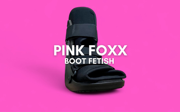 Pink Foxx: Roze Foxx bootfetisj pov