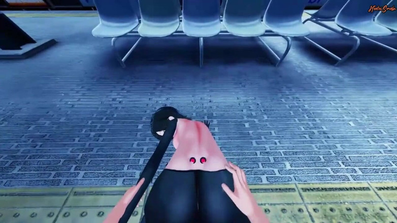 Hentai Smash: Cute Vtuber Roboco gets filled with cum from your POV -...