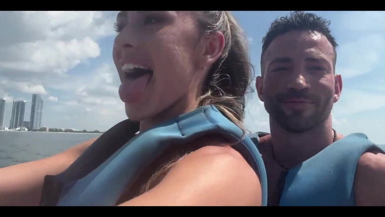 Maximo Garcia: Horny Blonde Getting Her Pussy Drilled on a Jetski