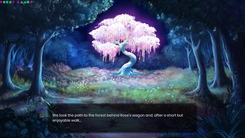 Porny Games: Vilken legend! Sex med sexig gispsy, i Magical Woods 4