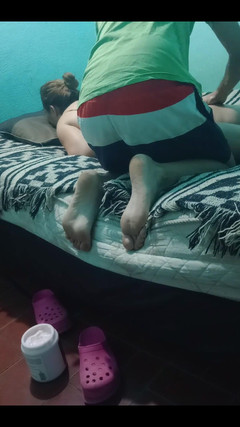 Fitcure1: Massage à la crème jusqu’à ce qu’elle soit nue