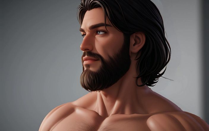 Erotic Man: Gerçek dışı 3 boyutlu yakışıklı cgi erkekler