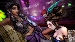 L6RD7BLU3 FUTA: Dos zorras travestir lamiendo en un pecho grande bbc transgénero,...