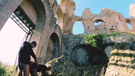 A 90 tra le rovine romane con la spina