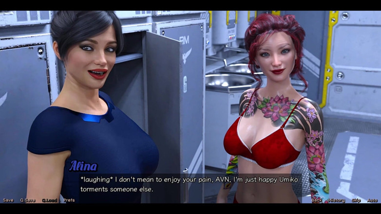 AVN Teller: Stranded in Space - Big Tits MILF Wants to Talk