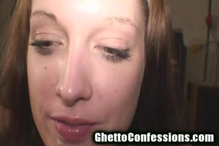 Ghetto Confessions: Hezká německá ghetto děvka saje n šuká ošklivé péro!
