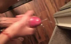 Right in Class Cumming a Lot of Cum