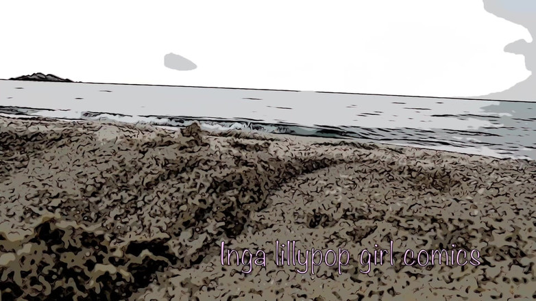 Inga lillypop girl comics: Twoja Przyrodnia Siostra Masturbuje Się Na Plaży