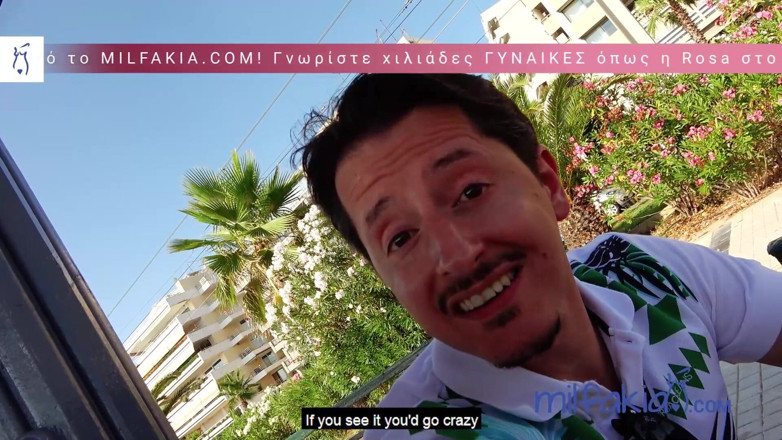 Milfakia: Rendez-vous sexuel coquin pour Rosa Rozita, accro à la bite grecque !...