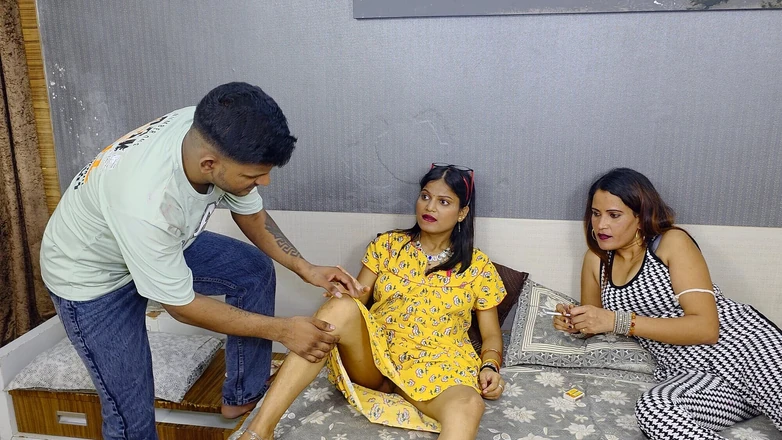 SEXPOSITION69: Indická pornohvězda Pratibha plná nálady hindské sprosté gali a komediální...