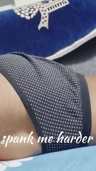 Sissy boy wear mom's pantie